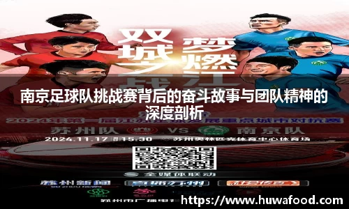 南京足球队挑战赛背后的奋斗故事与团队精神的深度剖析